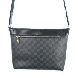 Louis Vuitton Damier Graphite Greenwich Shoulder Bag Black